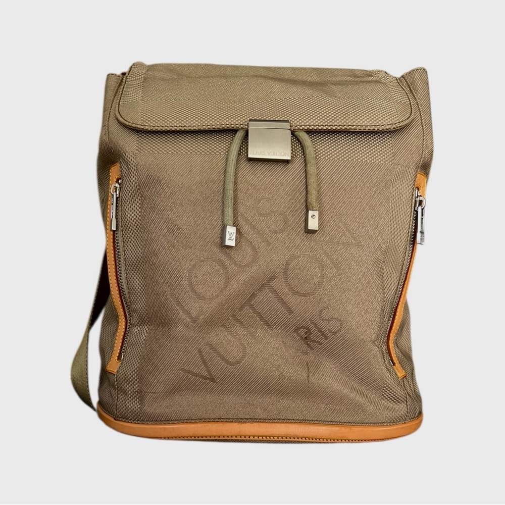 Louis Vuitton Tan and Brown‎ Backpack